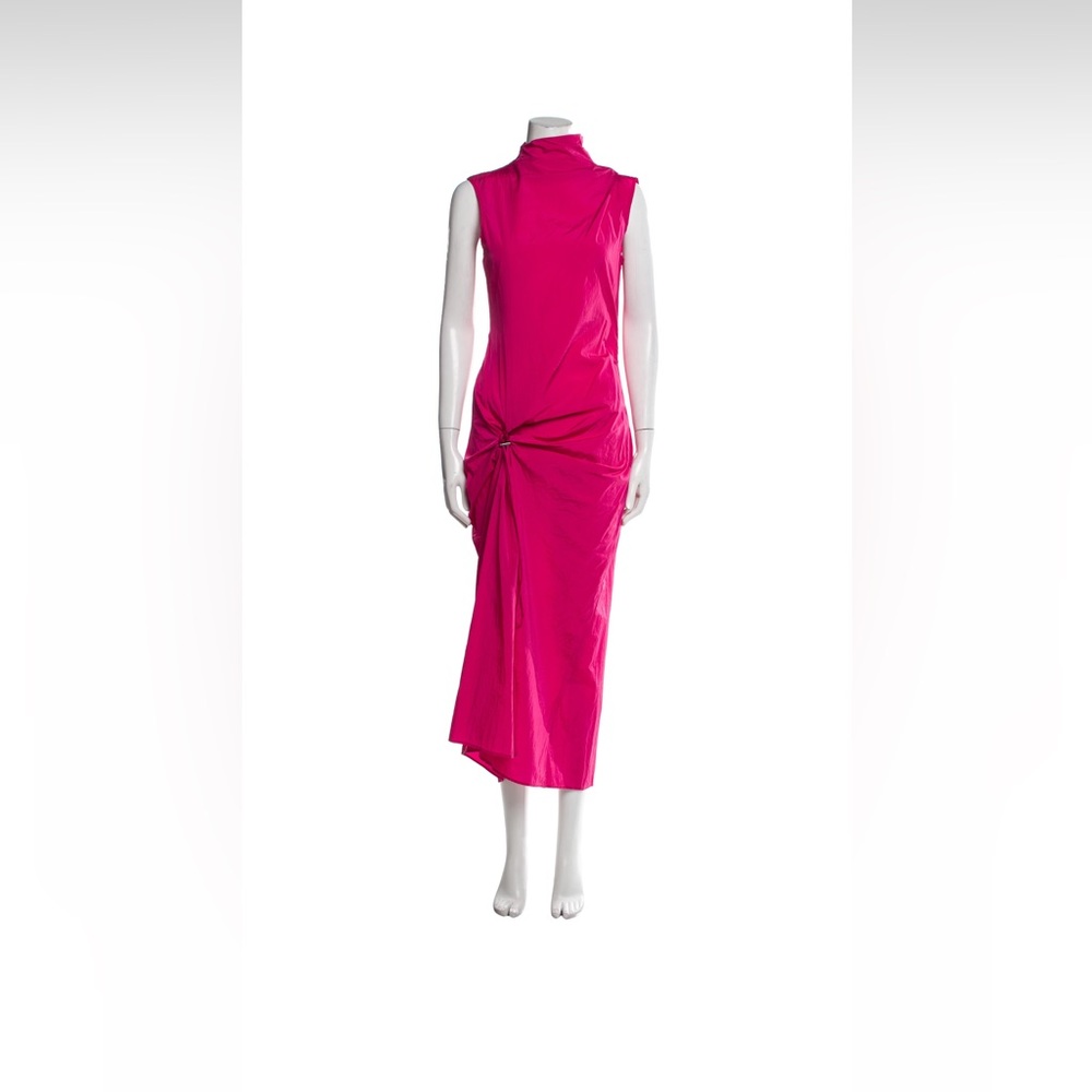 NWT Off-White c/o Virgil Abloh High Neck Evening Gown